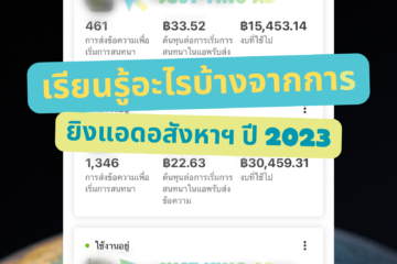 ยิงแอดอสังหา ปี 2023 เรียนรู้อะไรบ้าง
